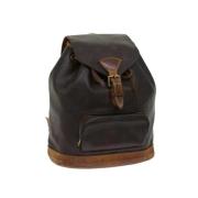 Louis Vuitton Vintage Pre-owned Canvas ryggsckar Brown, Dam