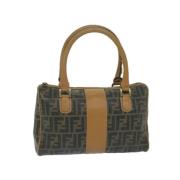 Fendi Vintage Pre-owned Canvas handvskor Multicolor, Dam