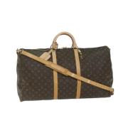 Louis Vuitton Vintage Pre-owned Canvas louis-vuitton-vskor Brown, Dam