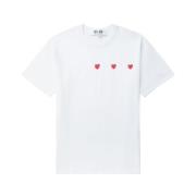 Comme des Garçons Play T-Shirts White, Herr