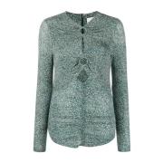 Isabel Marant Long Sleeve Tops Green, Dam