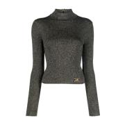 Michael Kors Round-neck Knitwear Gray, Dam