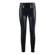 Armani Exchange Skinny Trousers Black, Dam