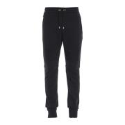 Balmain Paris flocked joggers Black, Herr