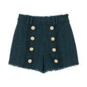 Balmain Shorts Green, Dam