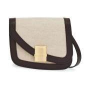 Salvatore Ferragamo Cross Body Bags Beige, Dam