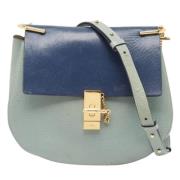 Chloé Pre-owned Pre-owned Laeder axelremsvskor Blue, Dam