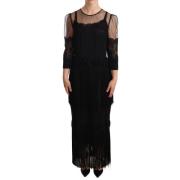 Dolce & Gabbana Maxi Dresses Black, Dam