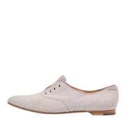 Manolo Blahnik Pre-owned Pre-owned Canvas sneakers Beige, Dam