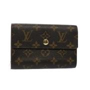 Louis Vuitton Vintage Pre-owned Belagd canvas plnbcker Brown, Dam