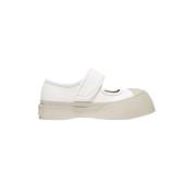 Marni Pre-owned Pre-owned Laeder sneakers White, Dam