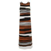 Max Mara Weekend Maxi Dresses Multicolor, Dam