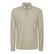 Zanone Polo Shirts Beige, Herr