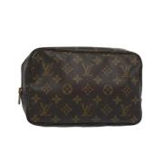 Louis Vuitton Vintage Pre-owned Canvas louis-vuitton-vskor Brown, Dam