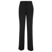 Plain Units Wide Trousers Black, Dam