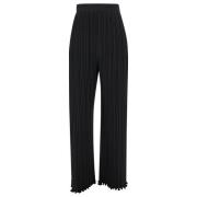 Lanvin Wide Trousers Black, Dam