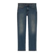 Marc O'Polo Regular Fit Cross-Hatch Denim Jeans Blue, Herr