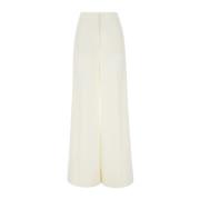 Stella McCartney Wide Trousers White, Dam