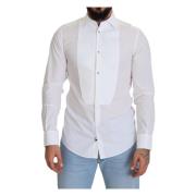 Dolce & Gabbana Casual Shirts White, Herr