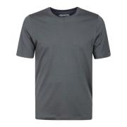 Majestic Filatures Grå Lyocell Half-Sleeved T-Shirt Gray, Herr