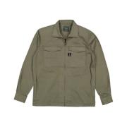 Butcher of Blue Grön overshirt M2316005 Green, Herr