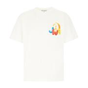 JW Anderson Stilren T-shirt för vardagsbruk White, Herr