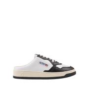 Autry Svarta Medalist Mule Låga Sneakers Black, Herr