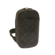 Louis Vuitton Vintage Pre-owned Canvas louis-vuitton-vskor Brown, Dam