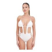 4Giveness Vit Wish the Moon Monokini White, Dam