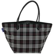 Burberry Vintage Pre-owned Tyg totevskor Multicolor, Dam