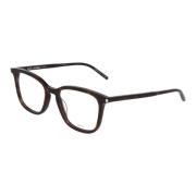 Saint Laurent Fyrkantig Ram Glasögon SL 479 Brown, Unisex