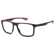 Carrera Black Red Eyewear Frames Multicolor, Unisex