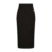 Dolce & Gabbana Svarta Kjolar för Kvinnor Black, Dam