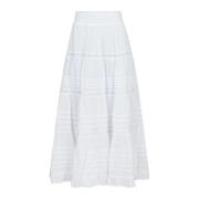 Neo Noir Vit Spetskjol Felicia S Voile White, Dam