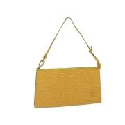 Louis Vuitton Vintage Pre-owned Laeder louis-vuitton-vskor Yellow, Dam