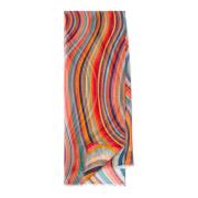 PS By Paul Smith Swirl Halsduk Multicolor, Dam