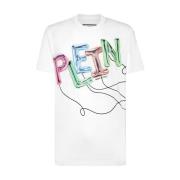 Philipp Plein Stilren Tee för Män och Kvinnor White, Herr