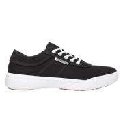 Kawasaki Canvas Sneakers Lättvikt Elastisk Sula Black, Herr