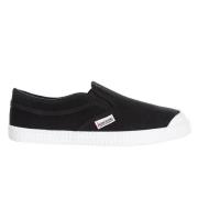 Kawasaki Canvas Slip-On Sneakers Black, Herr