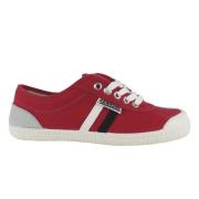 Kawasaki Retro Canvas Sneakers Red, Herr