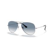 Ray-Ban Ikoniska Aviator Solglasögon - Uv400 Skydd Gray, Unisex