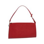 Louis Vuitton Vintage Pre-owned Laeder louis-vuitton-vskor Red, Dam