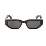 Off White Cat-Eye Solglasögon Greeley Modell Brown, Herr