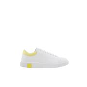 Armani Exchange Stiliga Sneakers White, Herr