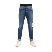 Dondup Mäns Ikoniska Jeans Blue, Herr