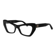 Balenciaga Stiliga Optiska Glasögon Bb0296O Black, Dam