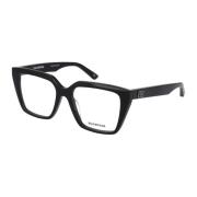 Balenciaga Stiliga Optiska Glasögon Bb0130O Black, Dam