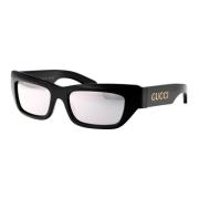 Gucci Stiliga solglasögon Gg1296S Black, Herr