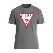 Guess Herr Grå T-shirt Gray, Herr