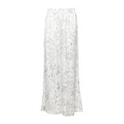 Fabiana Filippi Vita Byxor Ss24 White, Dam